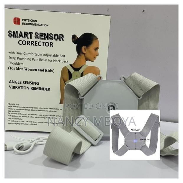 *Rechargeable Smart Sensor Posture Corrector - main view