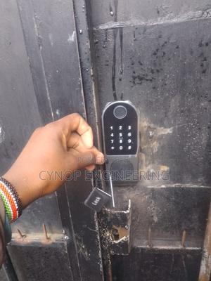 Smart Gate Lock for Home Use - main view