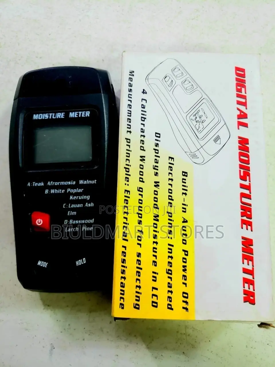 Wood Moisture Meter – Perfect for Carpenters