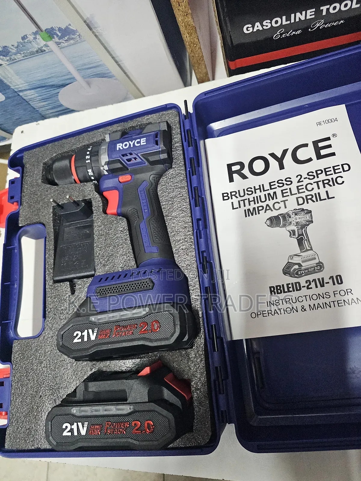 21v Royce Cordless Impact Drill