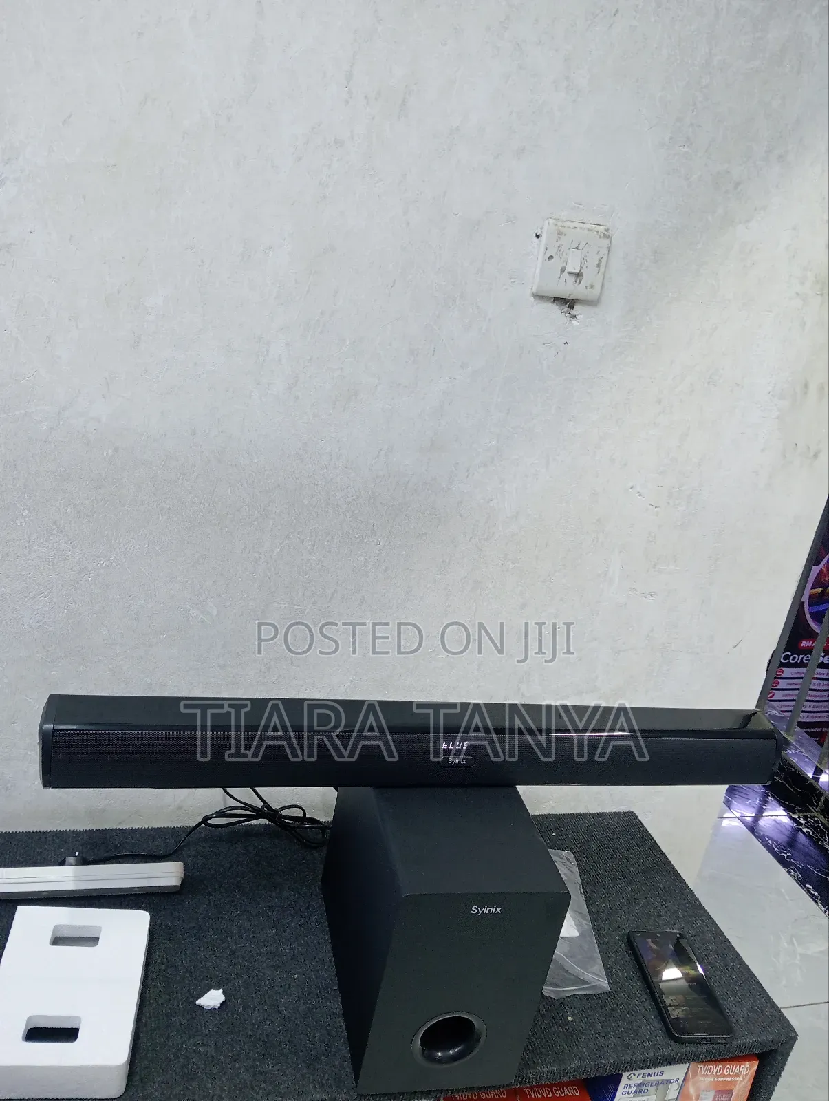 Syinix 2.1syn-580 Soundbar System With Bluetooth