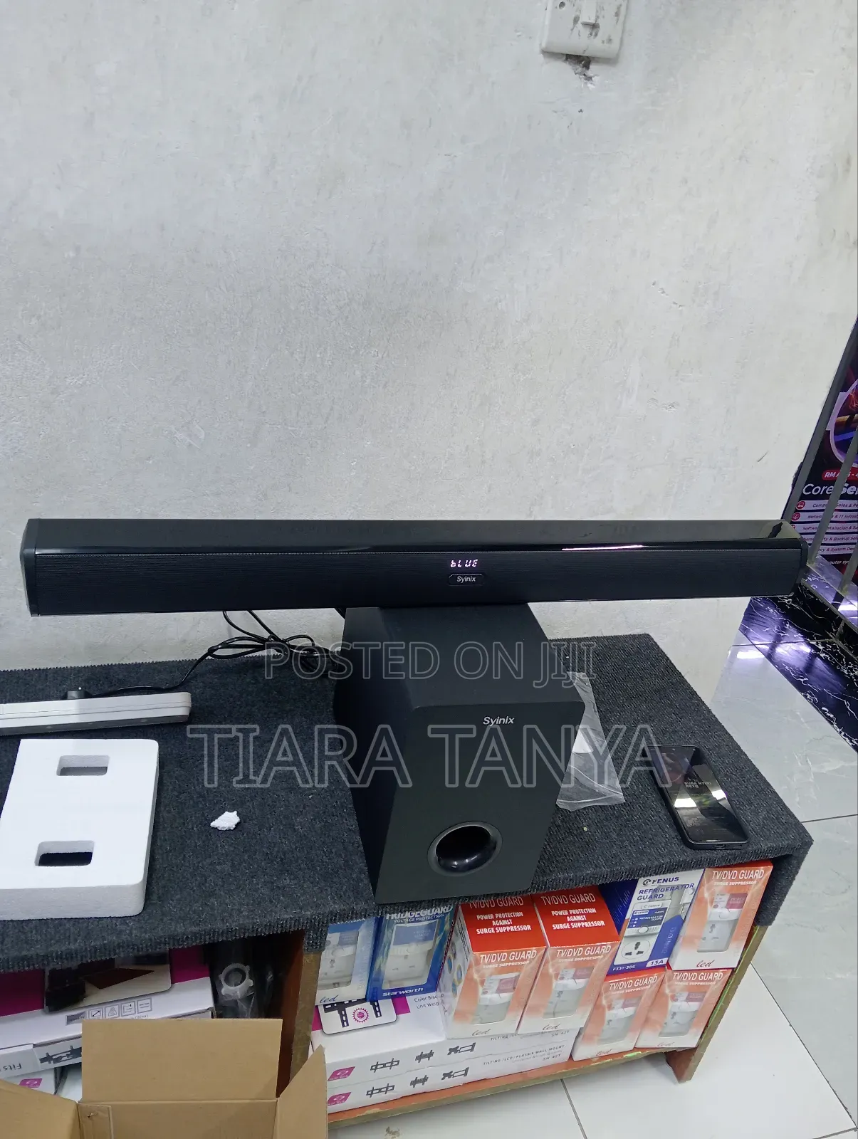 Syinix 2.1syn-580 Soundbar System With Bluetooth