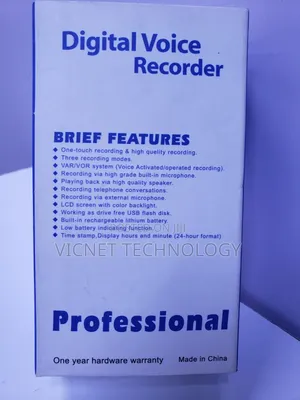 16gb Storage Wireless Digital Voice Recorder