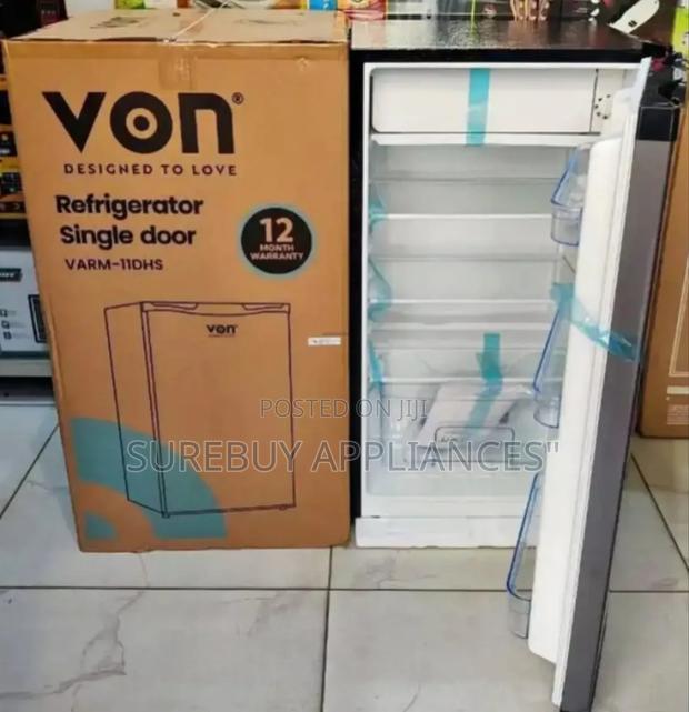 Von Varm-11dhs Mini Fridge 90l – Silver