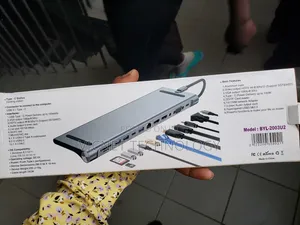 12 Ports Usb C Hub With Audio,Hdmi,Vga,Pd,Lan,Usb,Sd Card