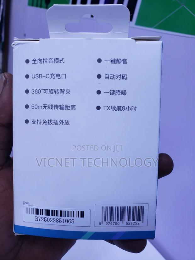 Usb Type C Boya Wireless Lavalier Microphone - thumbnail 2