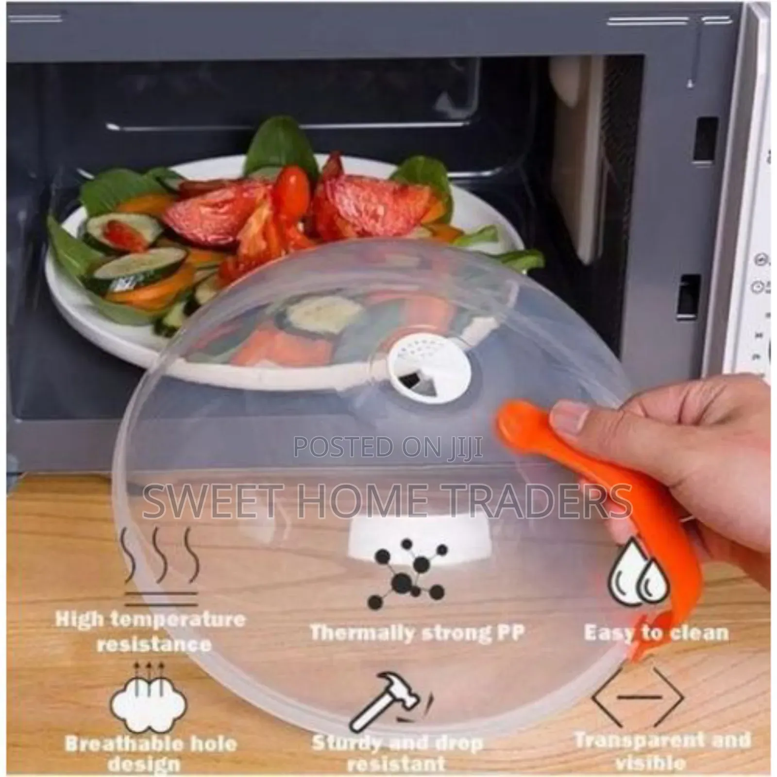 Breathable *Microwave Food Cover