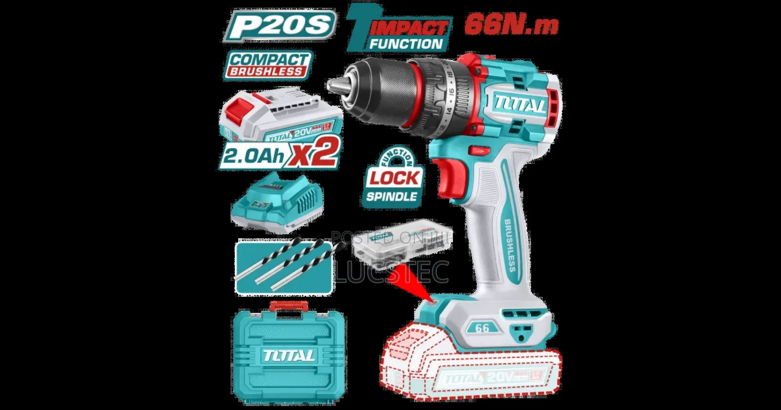 Cordless Impact Brushless Drill