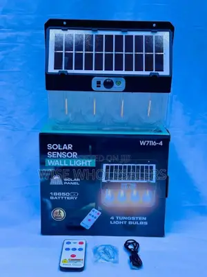 Solar Sensor Wall Light W7116-5