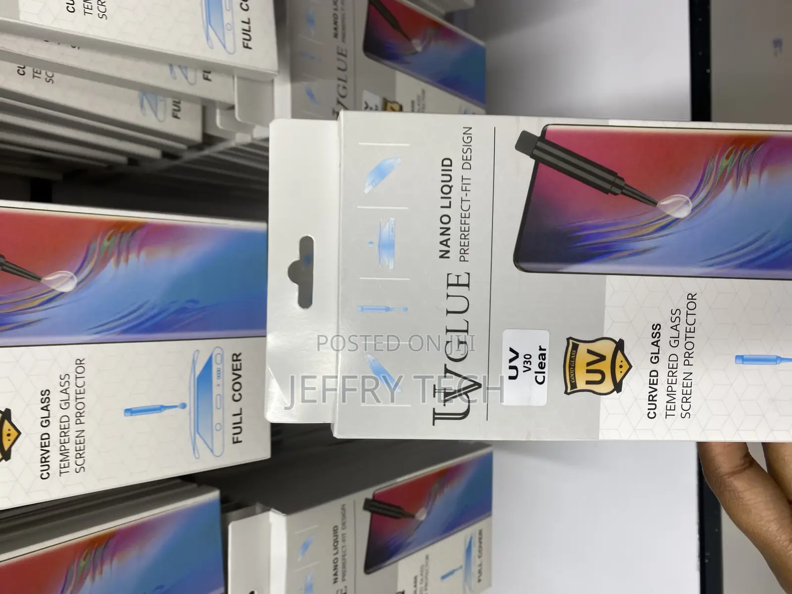 Finest Uv Tempered Glass Screen Protector for Vivo V30