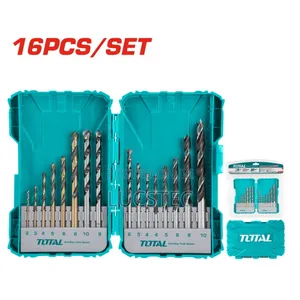 Total 16 Pcs Metal, Multifunction Drill, And Wood Drill Bit