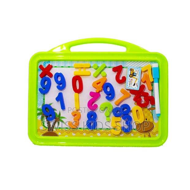 White Board/ Magnetic Writing Board With Numbers / Numbers - thumbnail 2