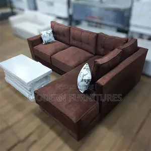 Dark Grey L Sofa