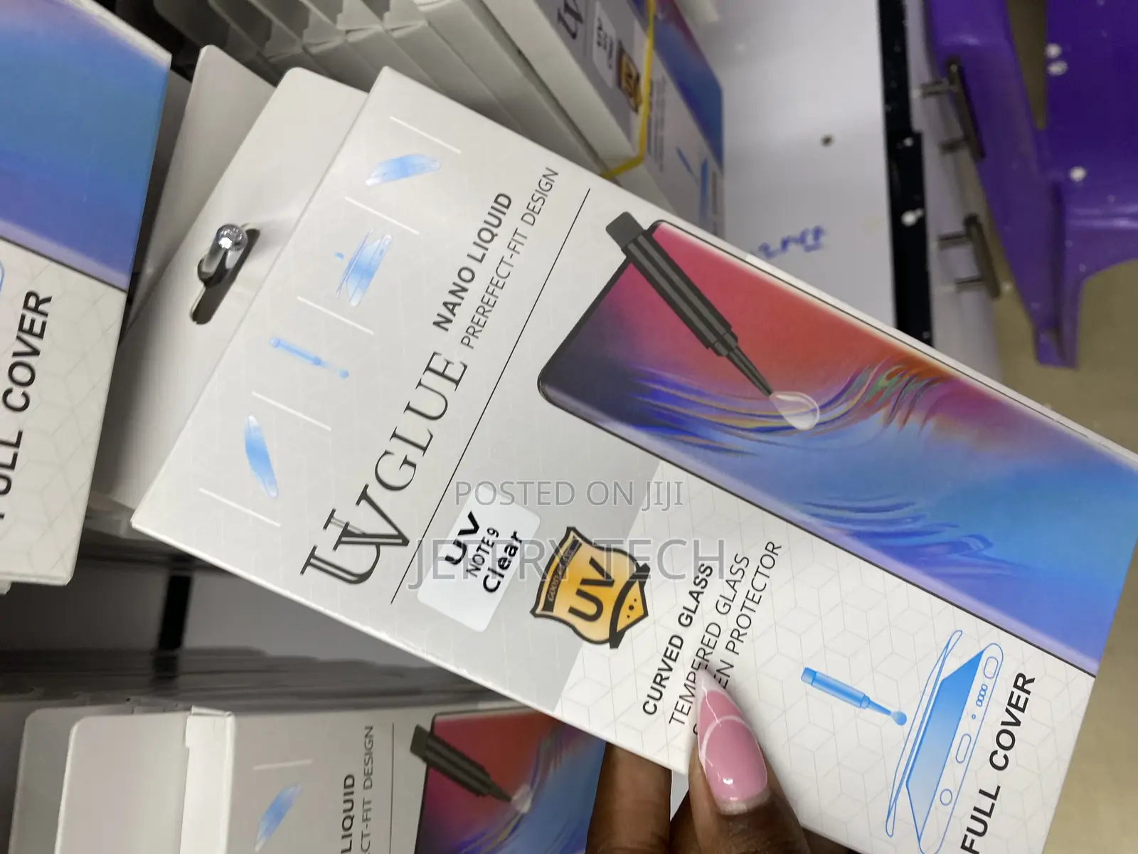 Johnca Samsung Galaxy Note 8 Uv Tempered Glass