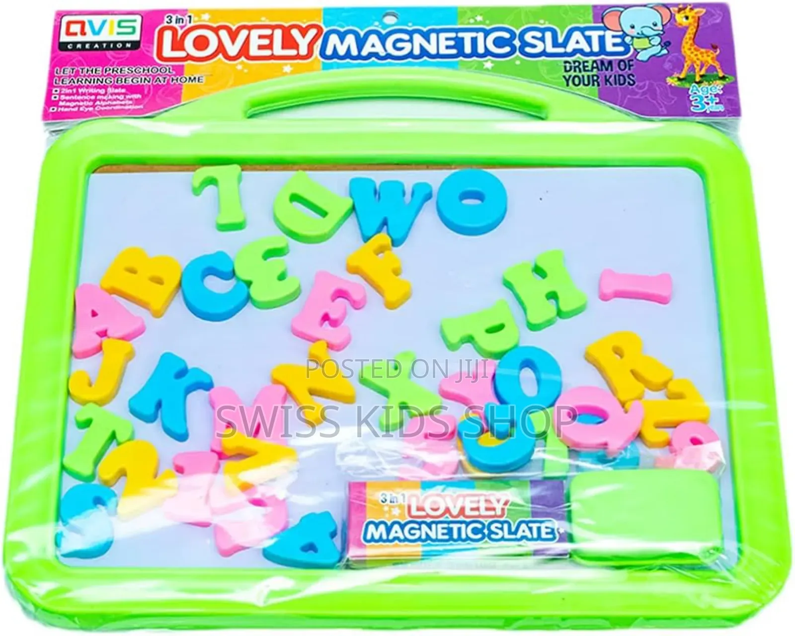 Magnetic White Board/ Alphabets Learning Toys