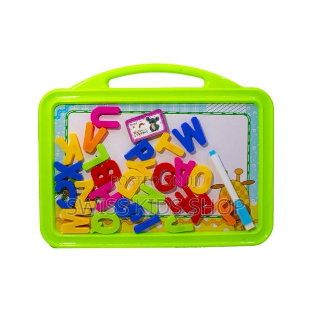 Magnetic White Board/ Alphabets Learning Toys - thumbnail 2