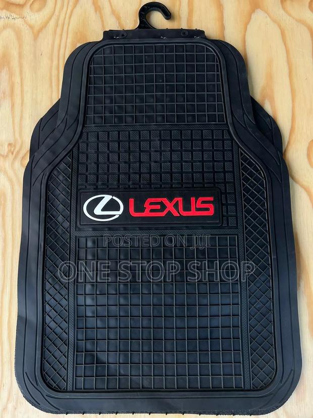 Lexus Wide Universal Car Carpet Mats With Logo 5pc Set