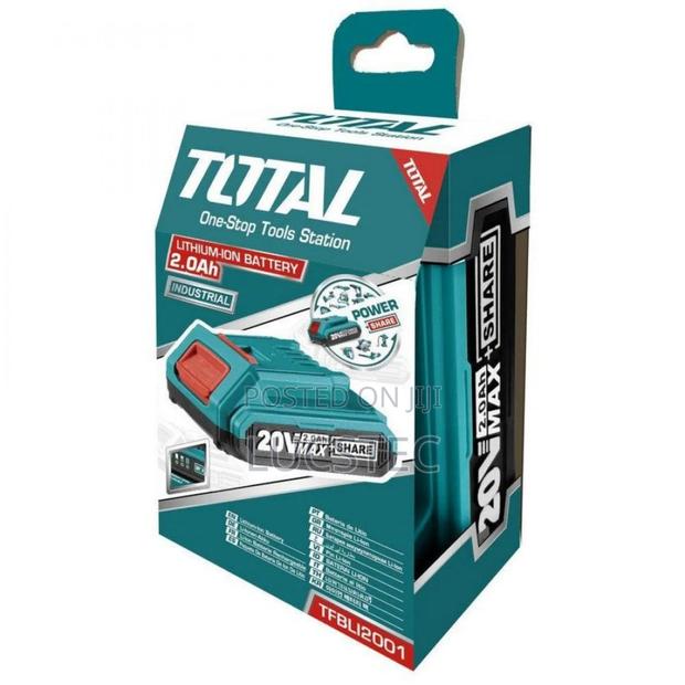 Total 20v 2.0ah Lithium-ion Battery Pack, Model Tfbli2001.