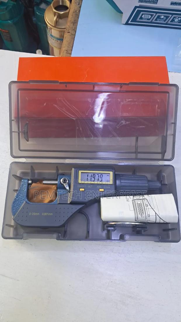 Accurate Digital Micrometer Screw Gauge - thumbnail 3