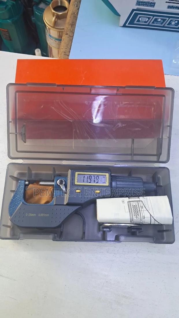 Accurate Digital Micrometer Screw Gauge - thumbnail 4