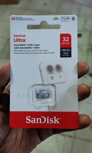New 32gb Microsd Ultra Card A1,C10 - 100 Mb/S Read Speed.
