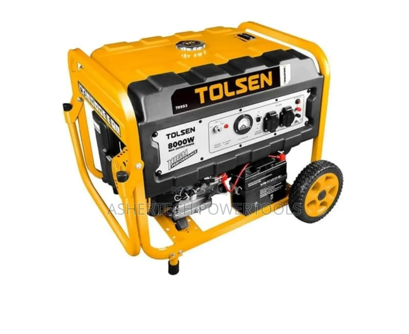 Tolsen Gasoline Generator 8000w Industrial