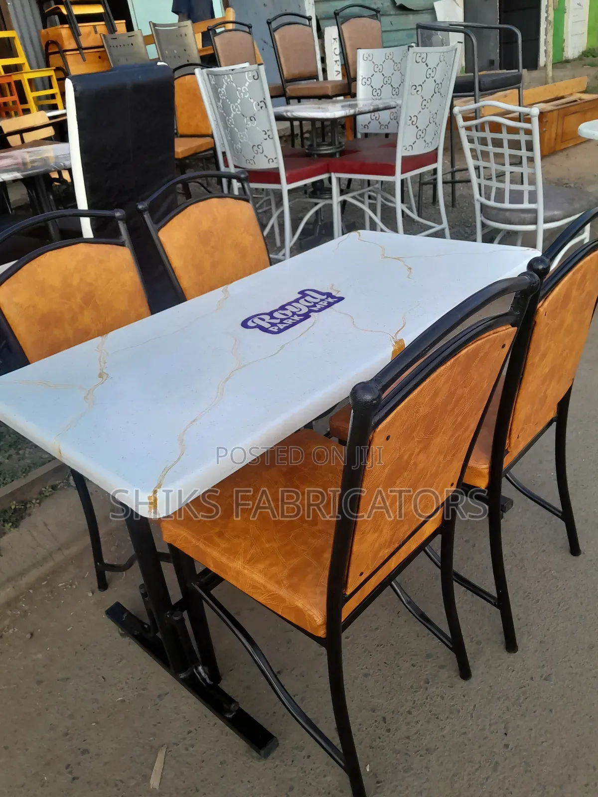 Restaurant Ball Chairs and Tables