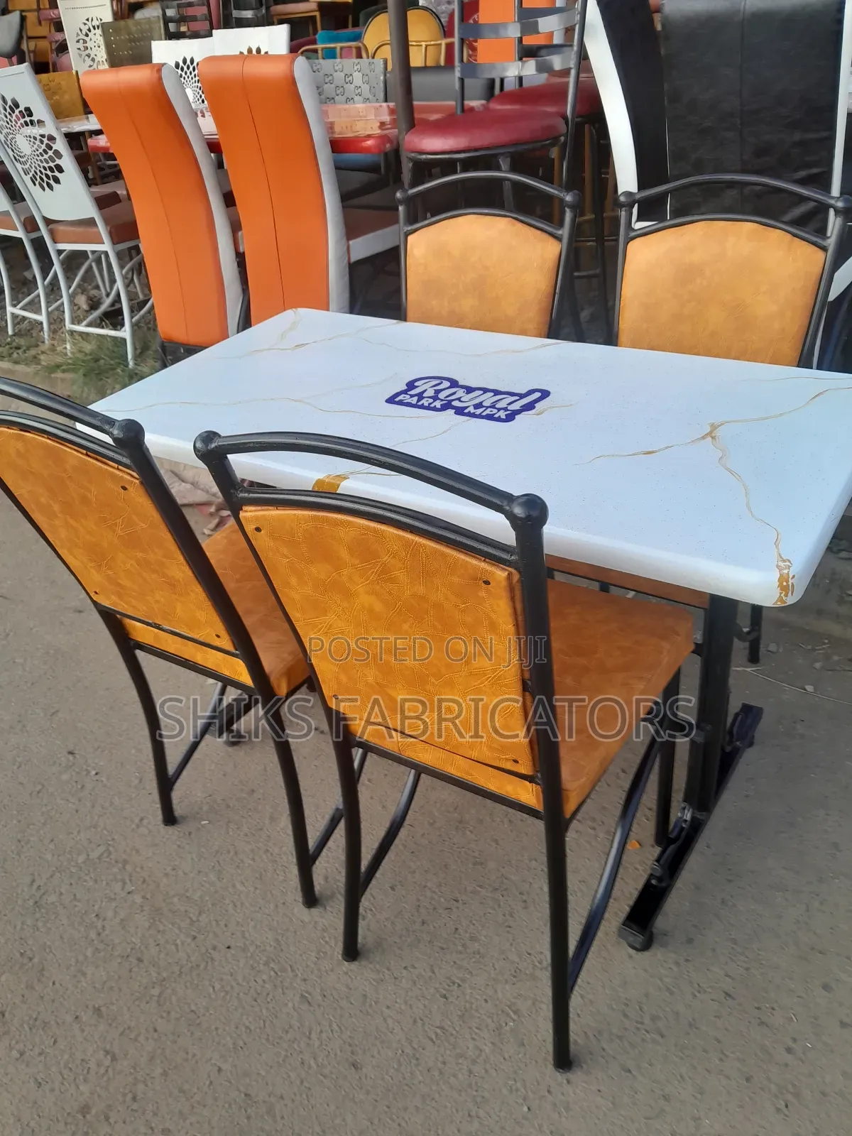 Restaurant Ball Chairs and Tables