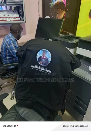 Heshima Ya Mwisho T-Shirts Printing