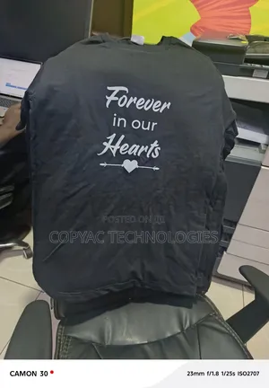 Heshima Ya Mwisho T-Shirts Printing