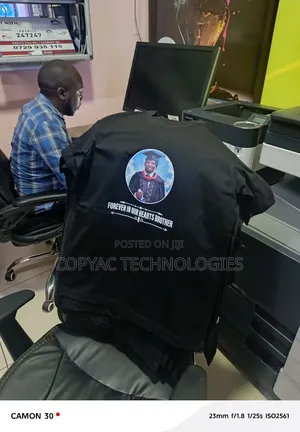 Heshima Ya Mwisho T-Shirts Printing