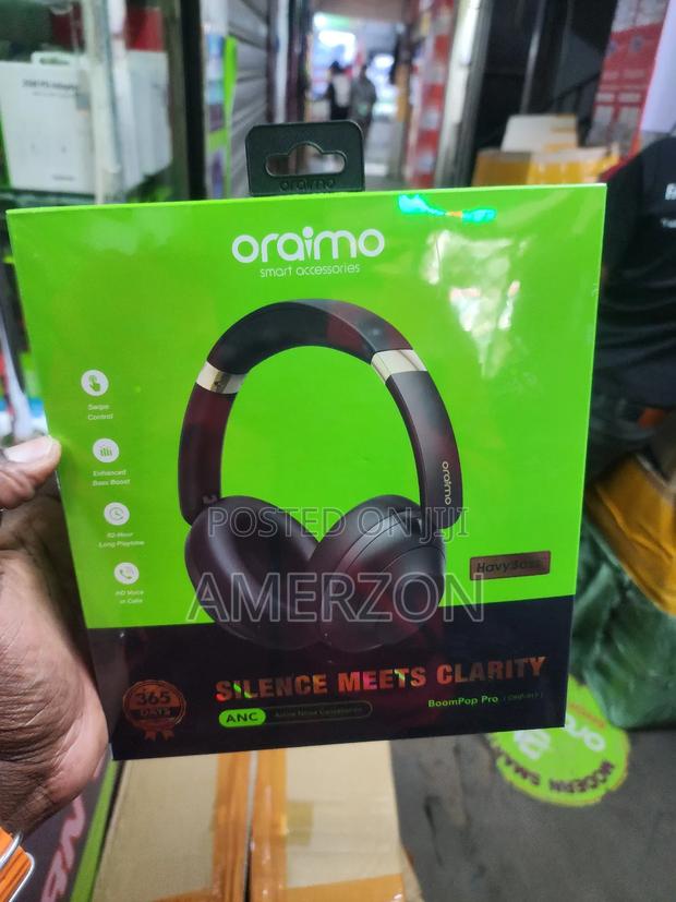 Oraimo Boompop Pro Anc Over-Ear Headphones Ohp-917 - thumbnail 4