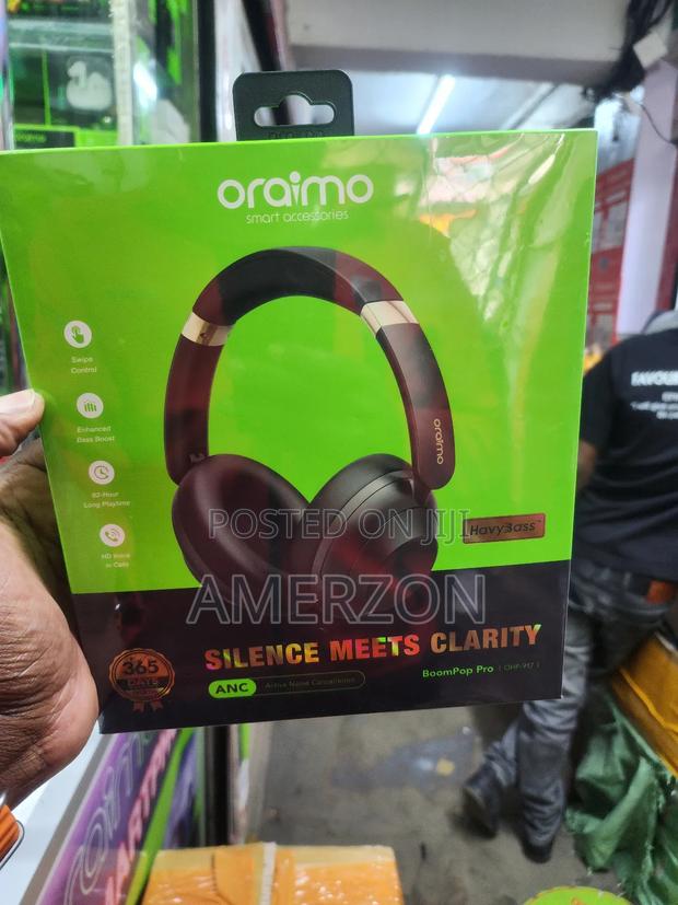 Oraimo Boompop Pro Anc Over-Ear Headphones Ohp-917 - thumbnail 5