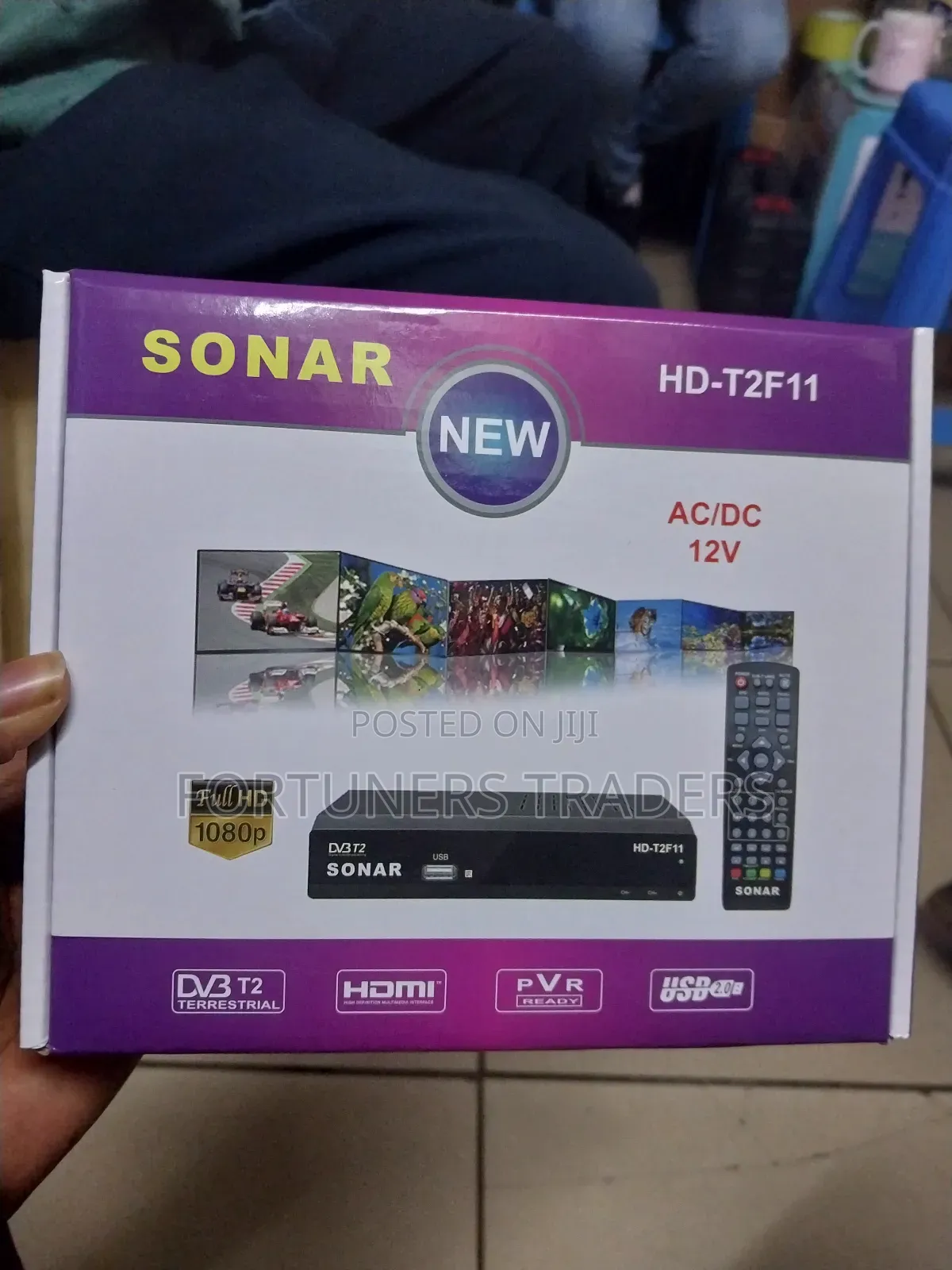 Sonar Free to Air Digital Set Box Decoder Hd-T2f11