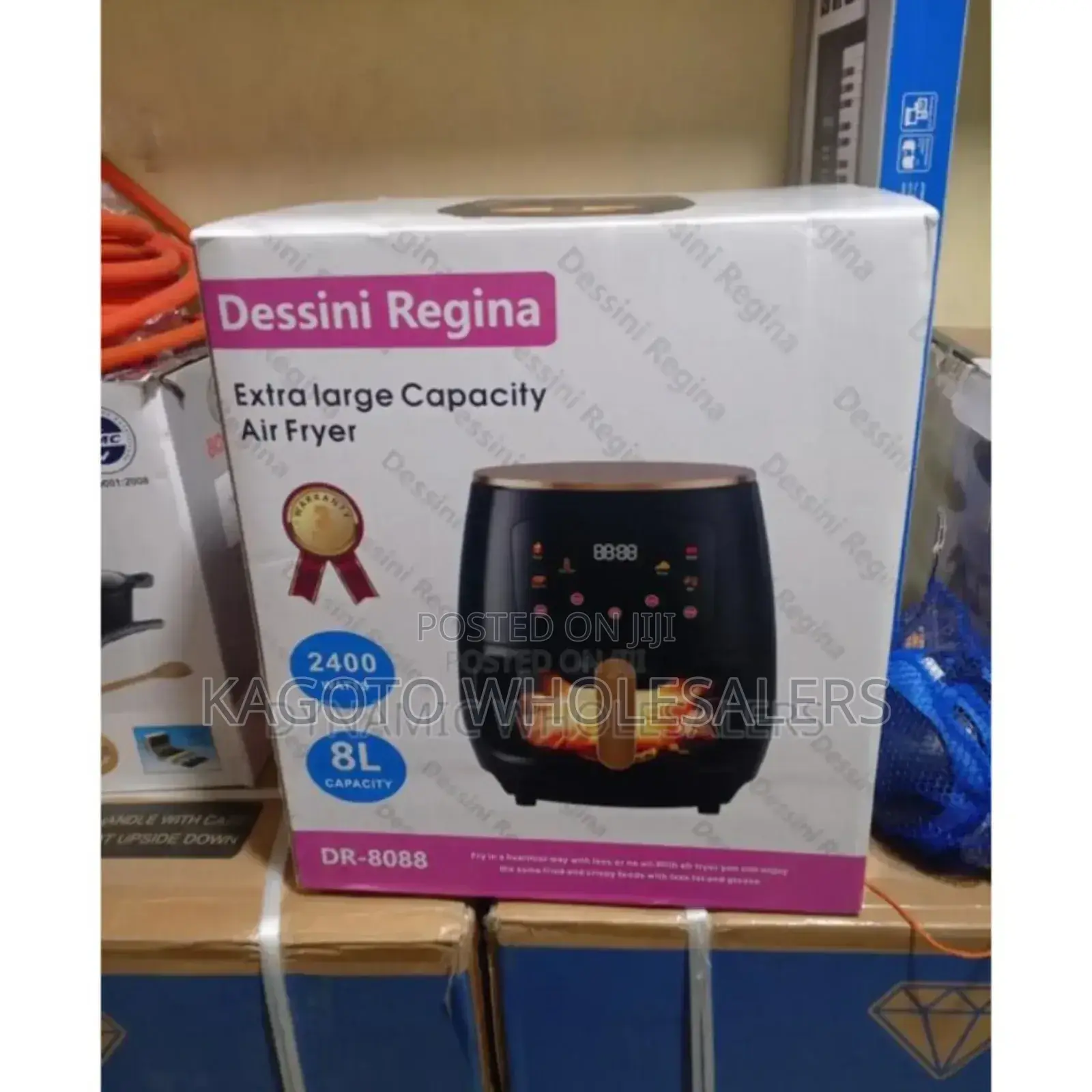 Extra Large Capacity 8litres Dessini Air Fryer