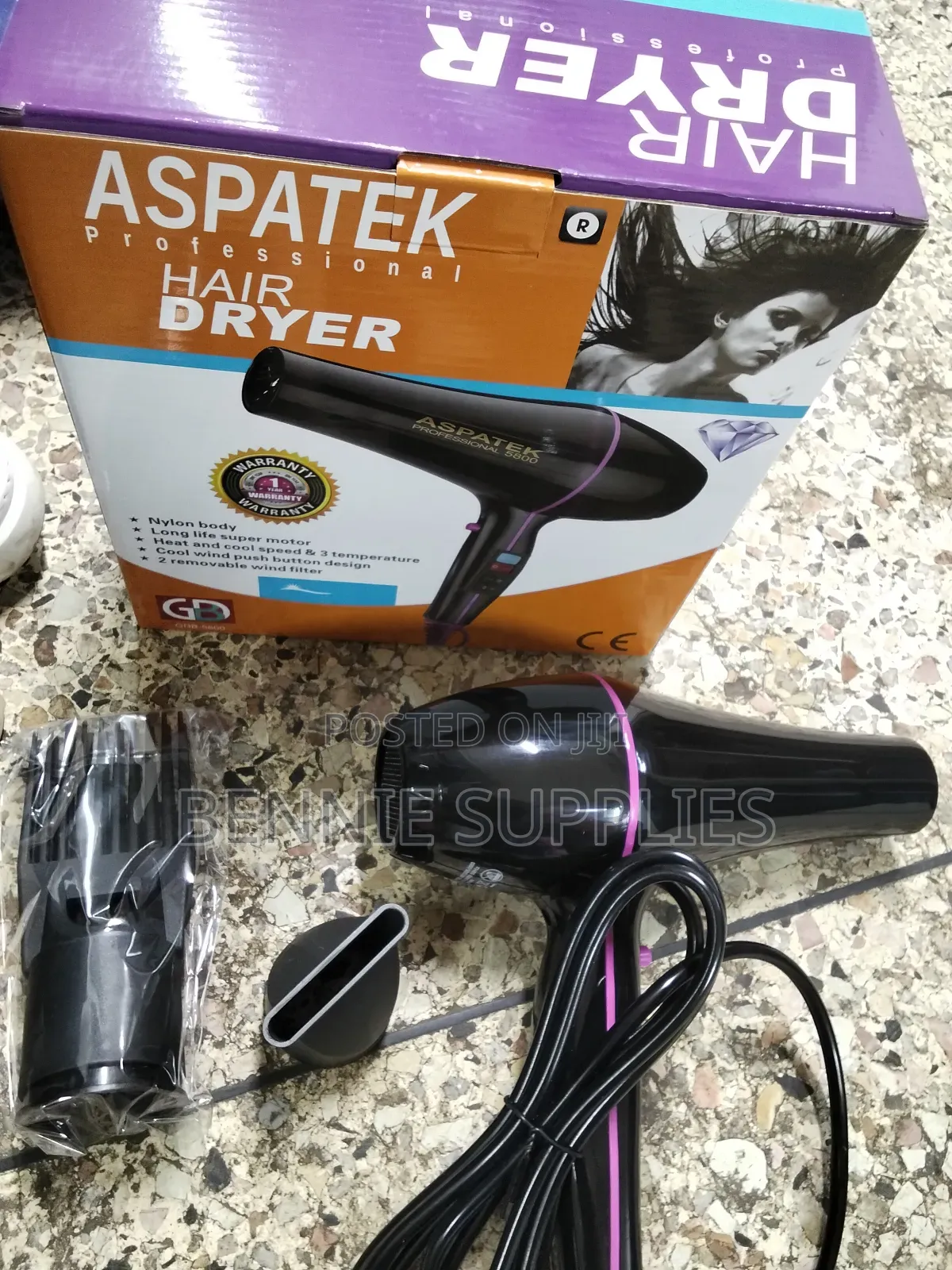 Available Aspatek Blowdry / Aspatek Blowdry
