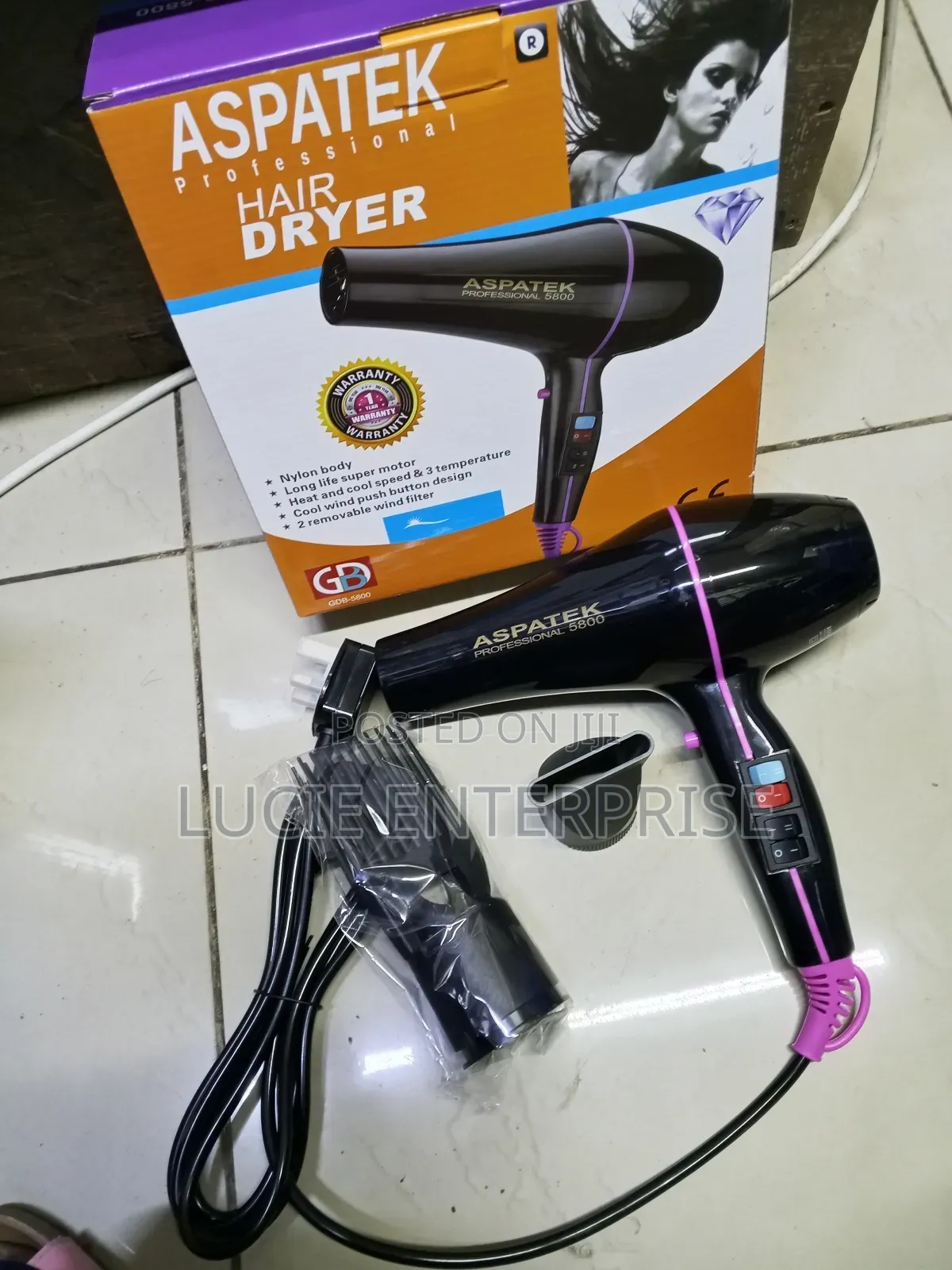 Aspatek Hair Dryer