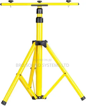 Tripod Floodlight Stand for Outdoor Events, 3 Meters Length