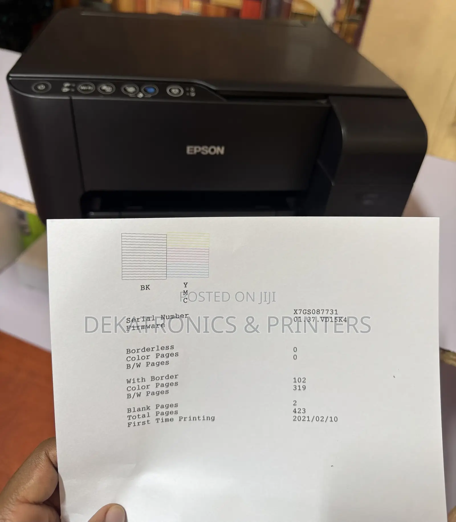 Ex Japan Epson L3150 Printer