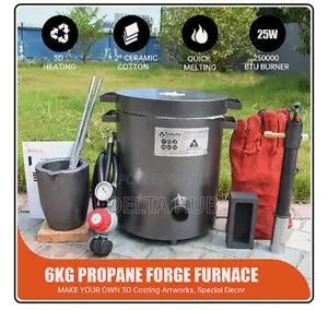 Standard 6kg Propane Melting Furnace