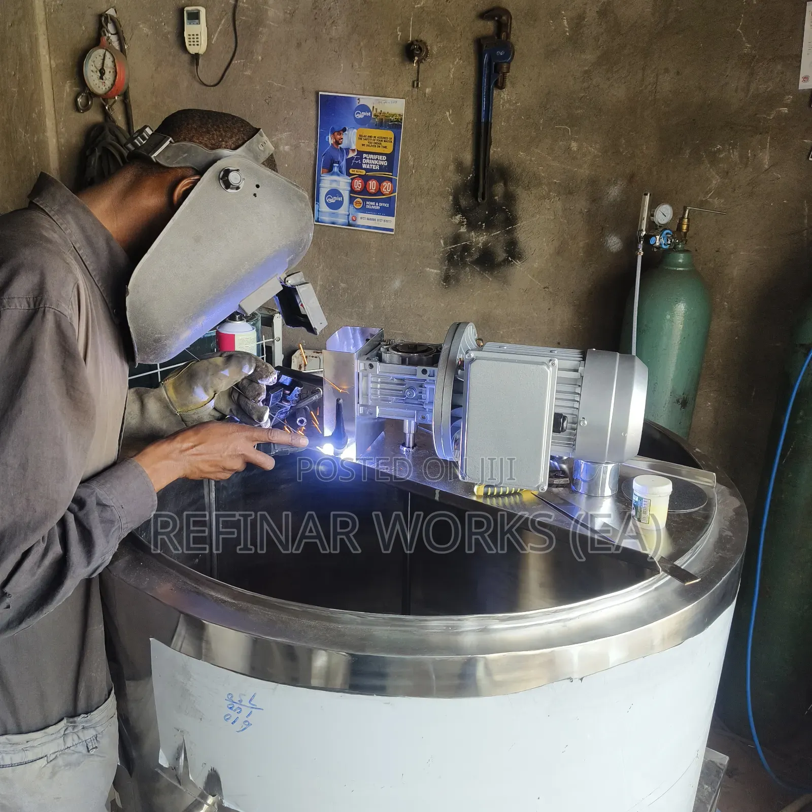 Stainless Steel Milk Cooler for 300l - 1000l