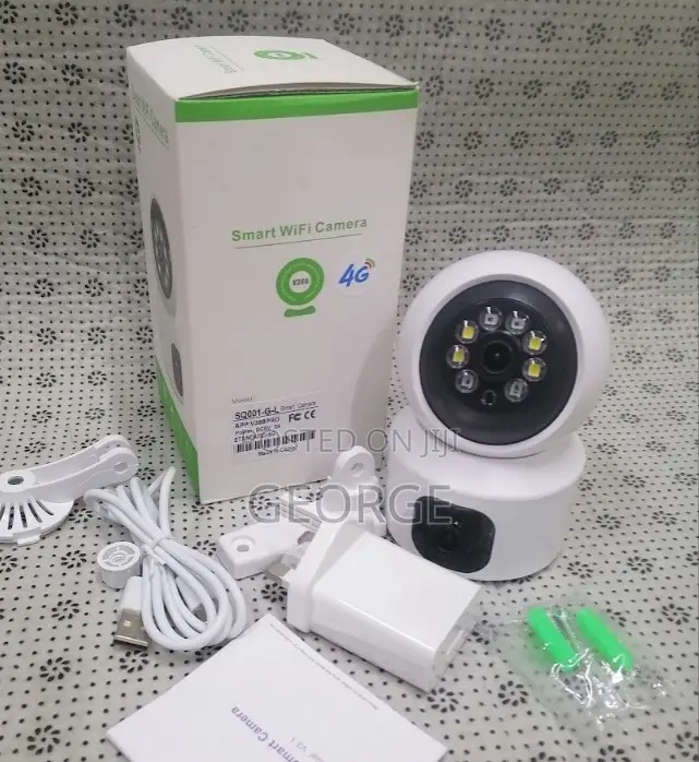 4g Dual Lens Baby Monitor PTZ Nanny Camera