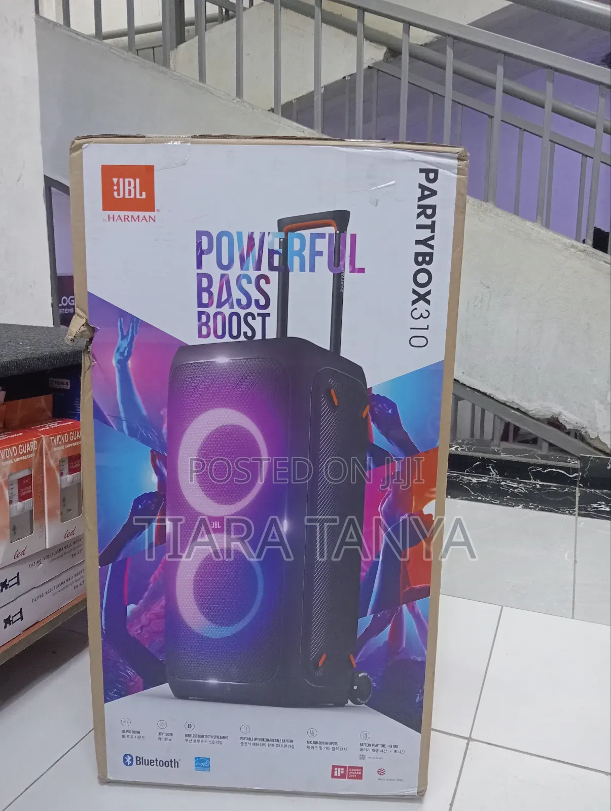 JBL Partybox 310 Party Speaker With Extra Deep Bass