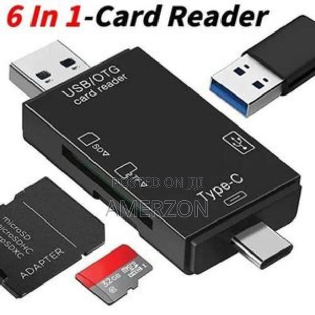 6 in 1 Multi-Function Card Reader - thumbnail 2