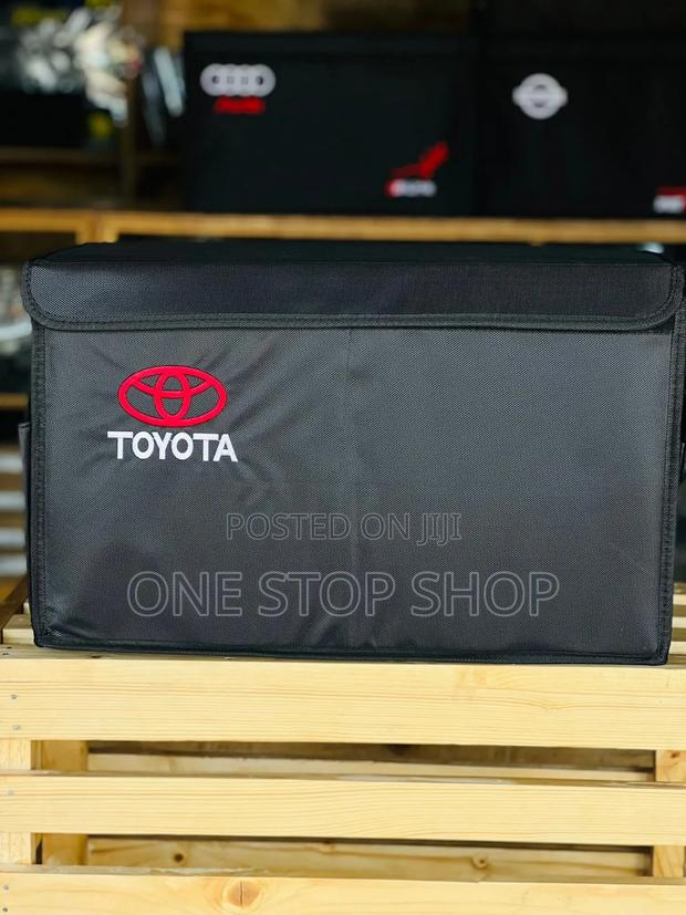 Toyota Logo Branded Foldable Boot Organizer - main view