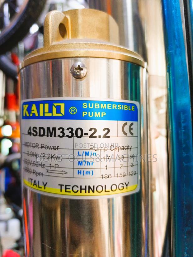 Kailo 3.0hp Submersile Water Pump 2.2kw - main view