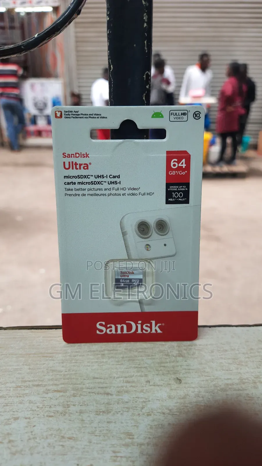 New 64gb Microsd Ultra Card A1, C10 -100mb/S Read Speed.