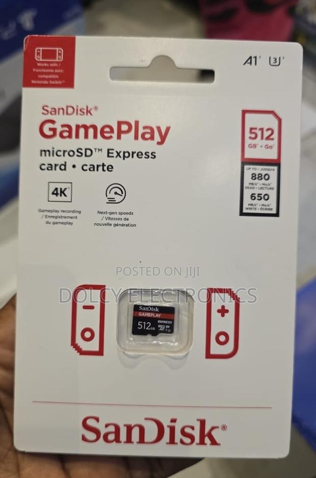Sandisk Microsd Express Card For Nintendo Switch - thumbnail 2