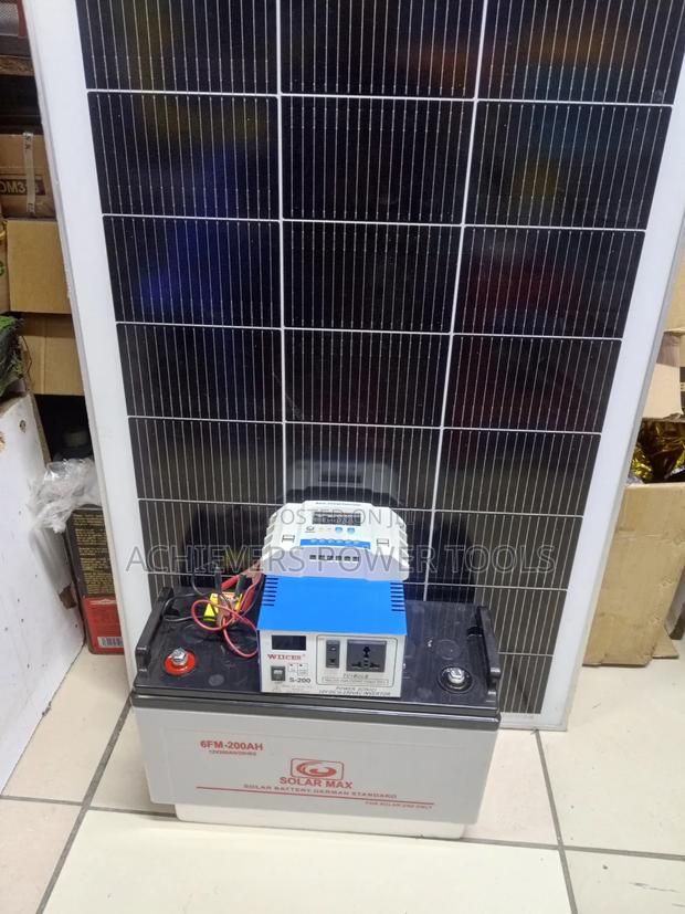 300watts+200ah Battery Solar Kit
