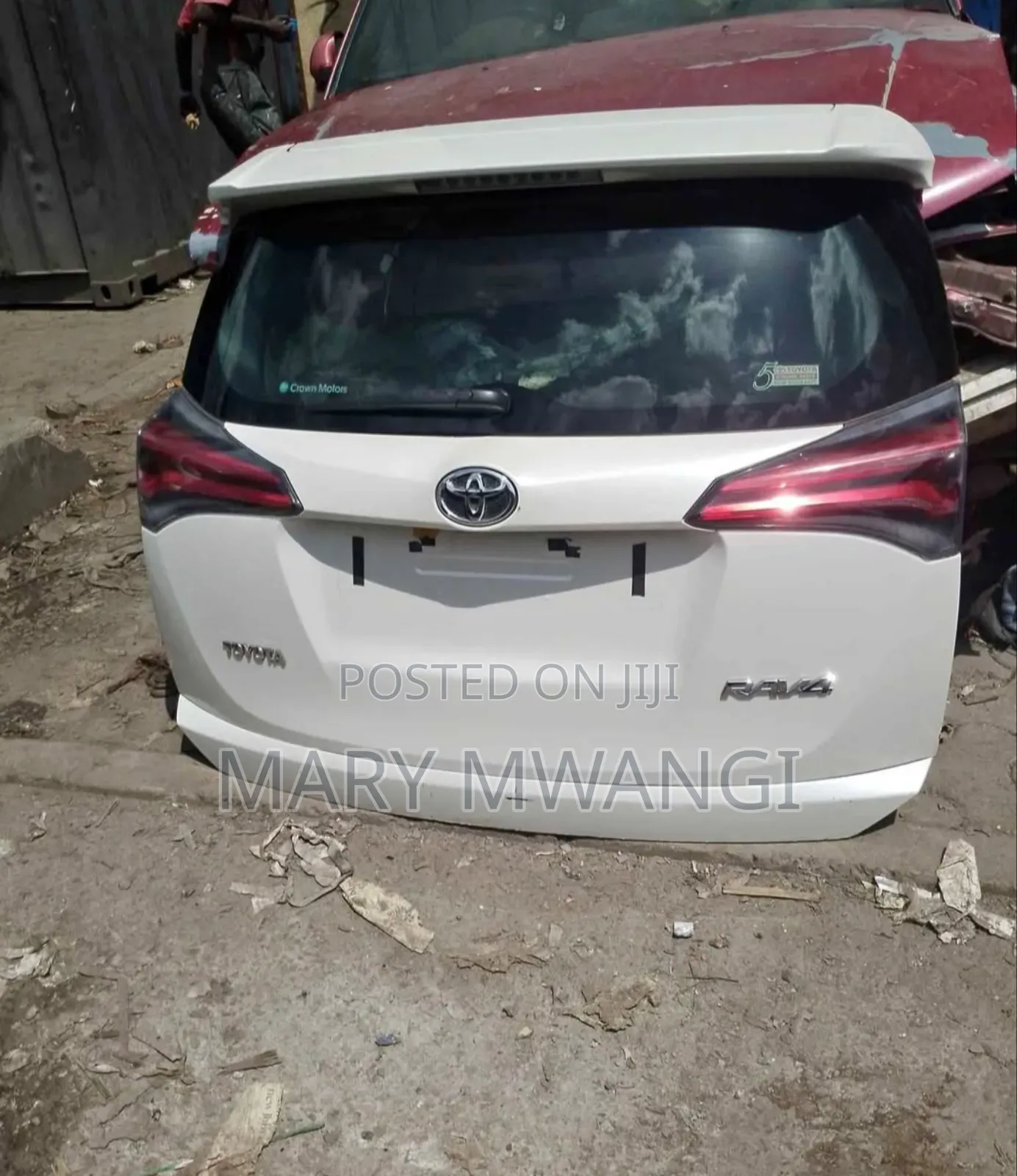 Ex Japan Toyota Rav4 Boot/Tailgate Available
